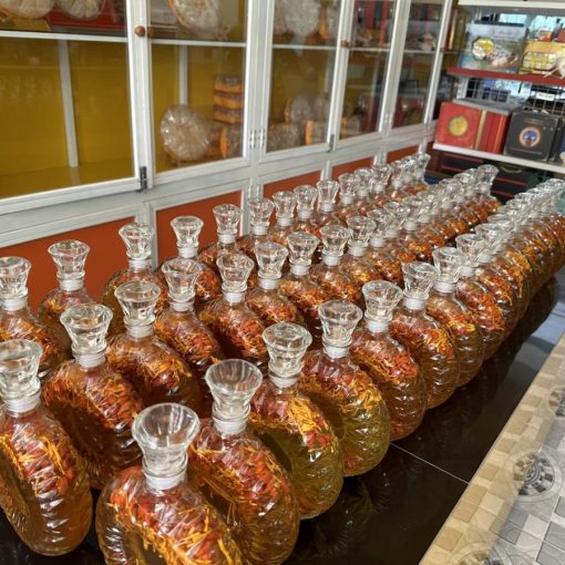 Rượu Yến 500ml đông trùng. - Hình ảnh 4