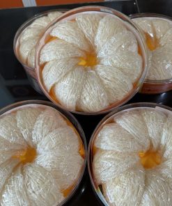 Yến tinh chế ép sợi.