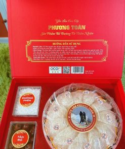 Yến tinh chế sơ mướp lên khuôn loại 50g