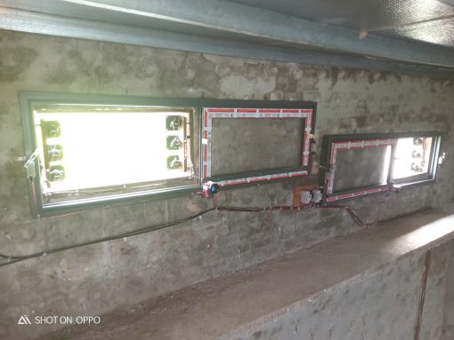 Cửa tự động chống dơi đầu chó ,thiên địch.