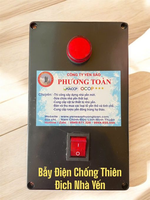 Bẫy điện - chuyên trị thiên địch cho nhà yến